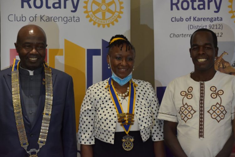 RC-Karengata installs new President and Board of Directors for 2020/2021